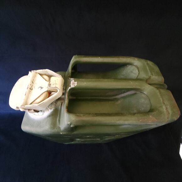 Vintage 1991 Bund 20L 5 Gallon Military Green Jerry Liquid Can Tank by Bellino - Picture 5 of 12